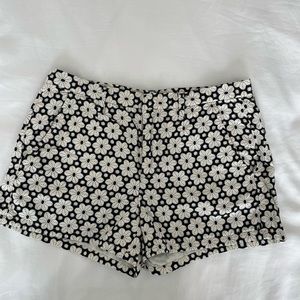 Madewell Flower Eyelet Cotton Shorts Size 2